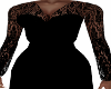 Vanessa Black Lace Gown