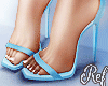 🤍 Angelic Blue Heels