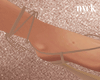 🅽 MANU NUDE HEELS