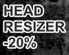 Resizer Head -20%