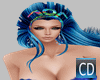 CD Mermaid blue Animated