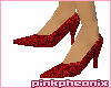 Ruby Sparkle Heels
