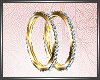 SL Gold Diamond Earrings