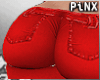 Sexy Chain Jeans Red