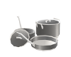 Stainless steel pots