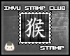 -O- Monkey Stamp