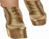 D:Gold Platforms boots