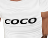 coco white shirt