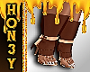 HON3Y*BeigeLep Heels