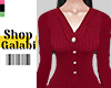 ❡ Knit Button Dress