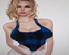 Blue Fannal Top