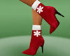 !Snowflake boots red