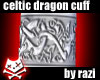 Celtic Dragon Cuff R