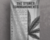 Stoner Commandments Flag