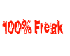 100% Freak (red)