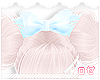 ♔ Lolita Bow Blue