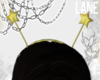 Ψ yellow stars headband