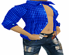  blue outfit
