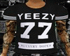 Tee Yeezy 77 Black