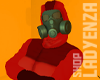 HAZMAT SUIT Red F