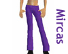purple straight pant
