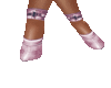 Pink glitter shoes UA