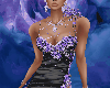 Rose Purple Gown