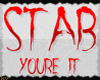 {H} STAB you're it