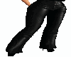 MxD black leather pants