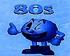 Pacman 80s Blue