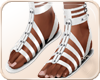 !NC Flat Sandals Blanc