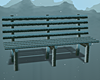 Snowy winter bench/poses