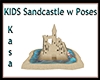 KIDS Sandcastle w Poses