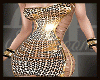 Anouska Golden Dress