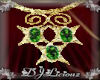 DJL-Necklace EmeraldGold