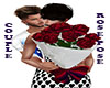 Red Roses Couple Pose