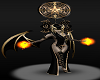 Magic Gold Black Demon Outfit
