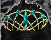 ~Gold Turquoise Crown