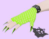 ☽ Neon Gloves