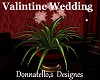 valintine wedding flower