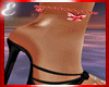 ANKLE CHAIN, RED