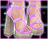 Platform Sandals Lilac