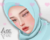 Wilona Powder Blue Hijab