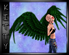 ! Angel Wings D Green 2