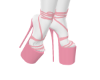 Pink Platform Stilettos
