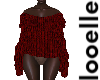 Deep Red Cozy Sweater