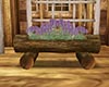 Log Planter Lavender