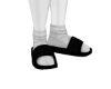 S|M Black Slippers