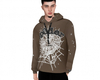 LN; BROWN HOODIE CP M