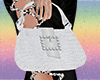 Croco White Purse